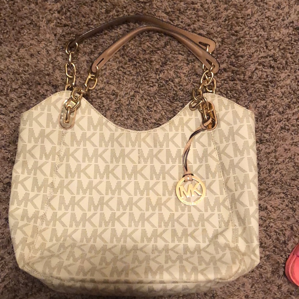 Large Michael Kors signature collection satchel